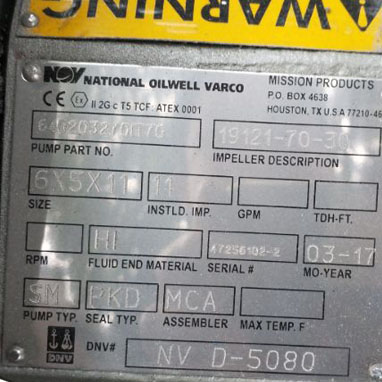 ����NOV�����;�missionɰ��6X5X11